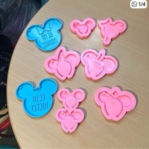NWOT Disney Silicone Molds